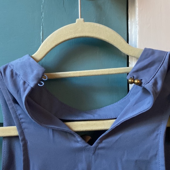 DAILY LOOK NWT blue top size M - Picture 2 of 2